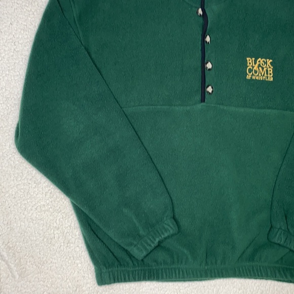 Vintage Blackcomb At Whistler Snap T Fleece Pullover: Size Extra Large - Picture 5 of 9